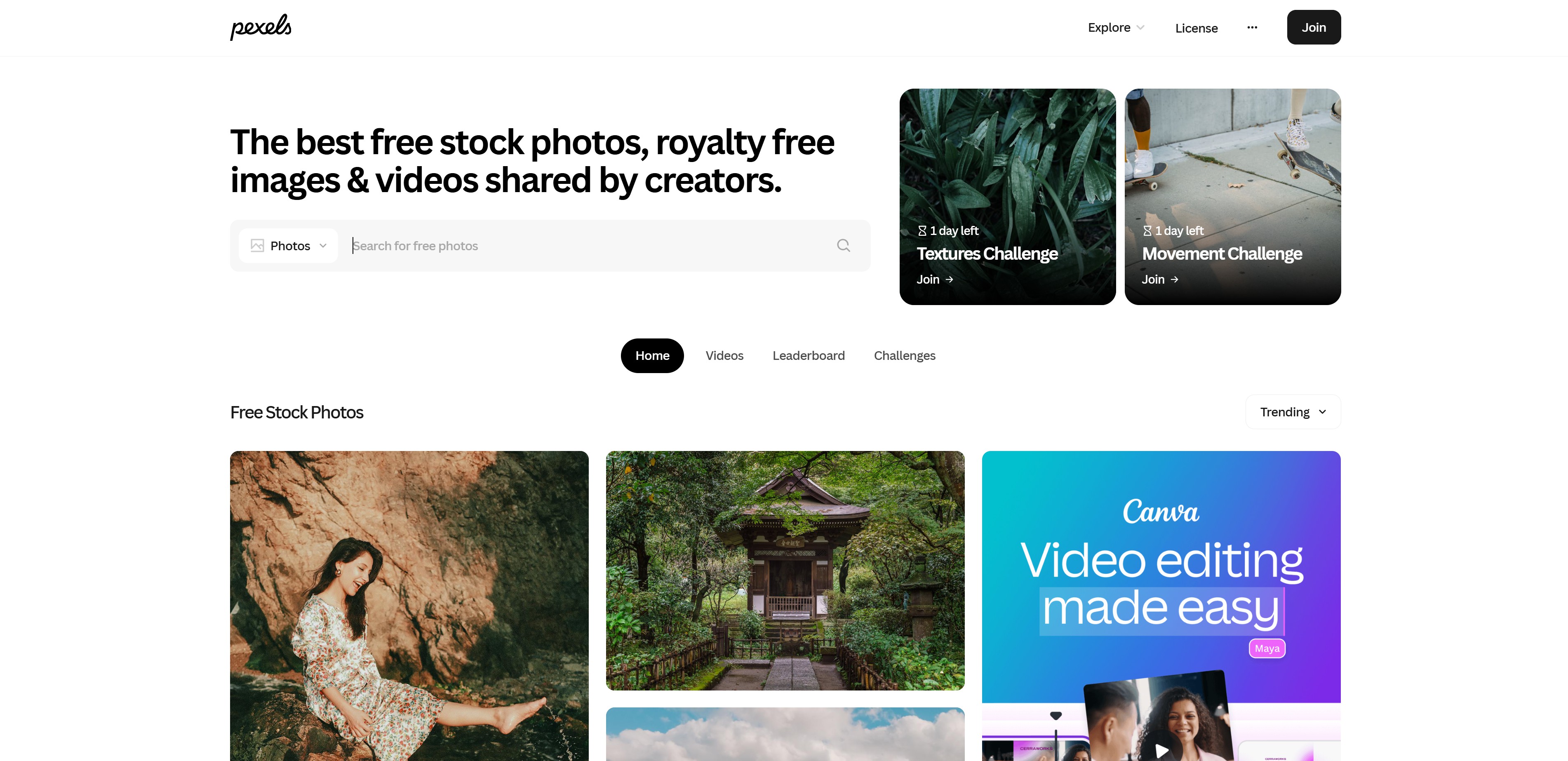 Top 10 Free Image Sites - 2) Pexels - Premium Photos Across All Categories