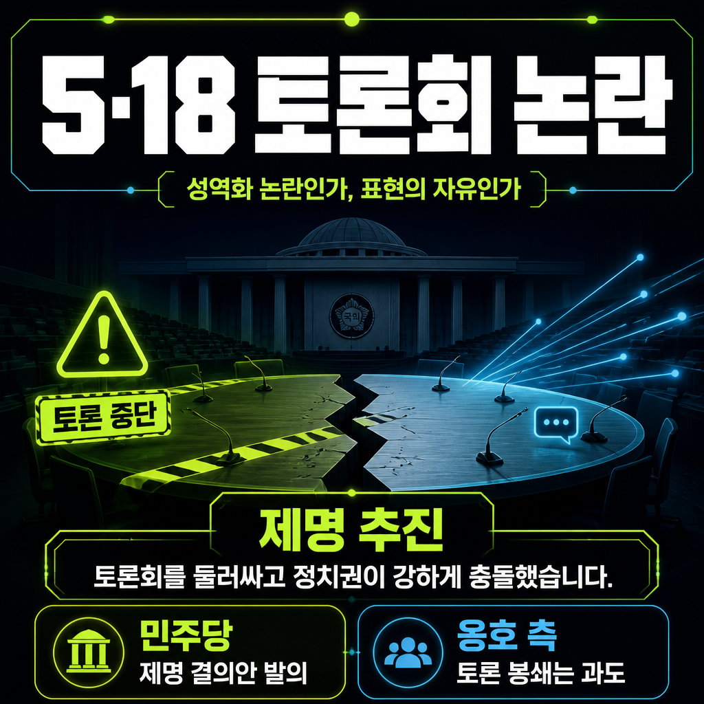 5&middot;18 토론회 논란