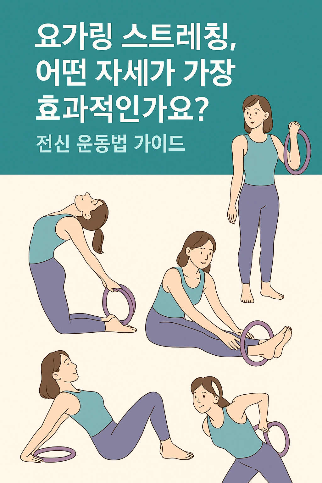 요가링 스트레칭, 어떤 자세가 가장 효과적인가요 전신 운동법 가이드