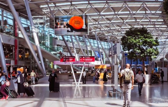 Aircraft in-flight baggage regulations