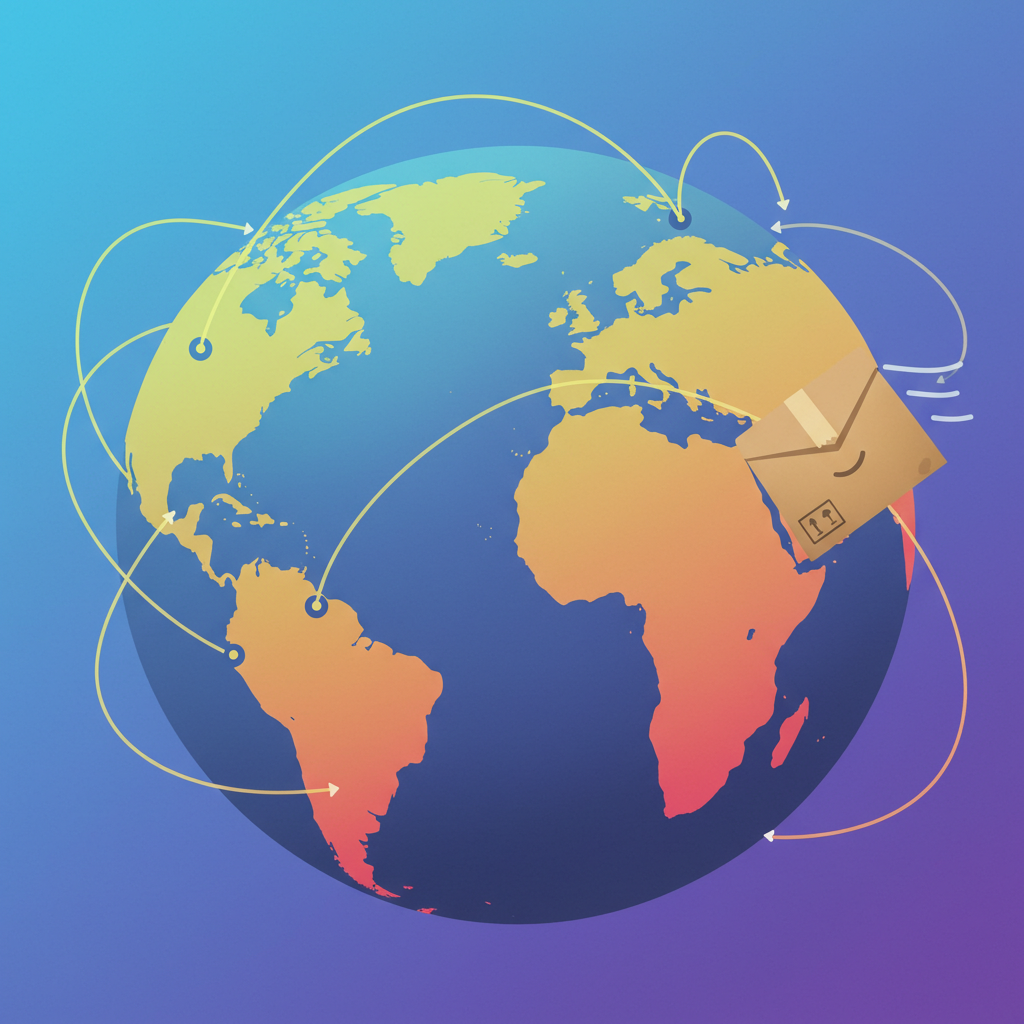 우체국 해외 택배 배송 EMS