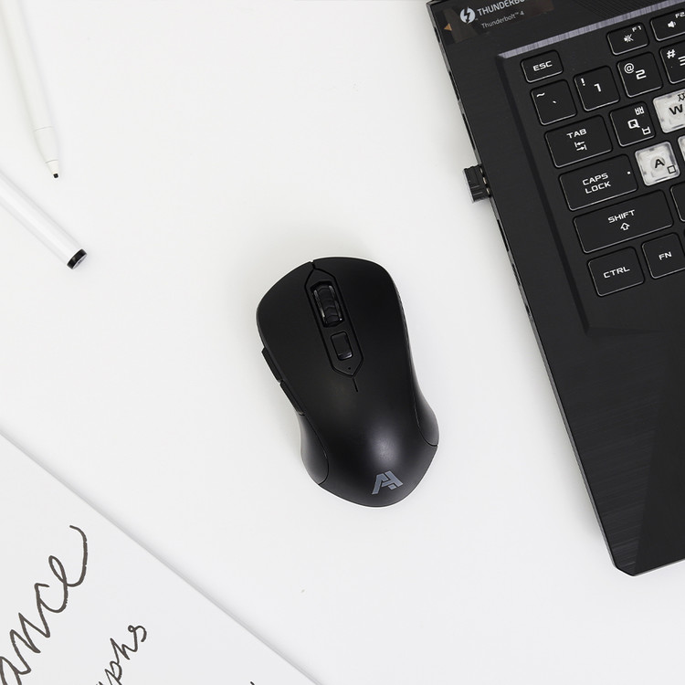 A2 AG0201 6버튼 무선 무소음 양손식 마우스