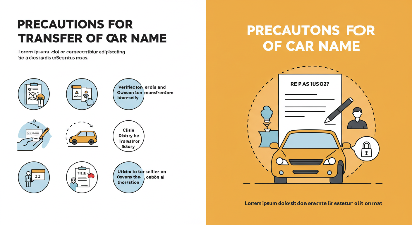 자동차 명의 이전 시 유의사항#2