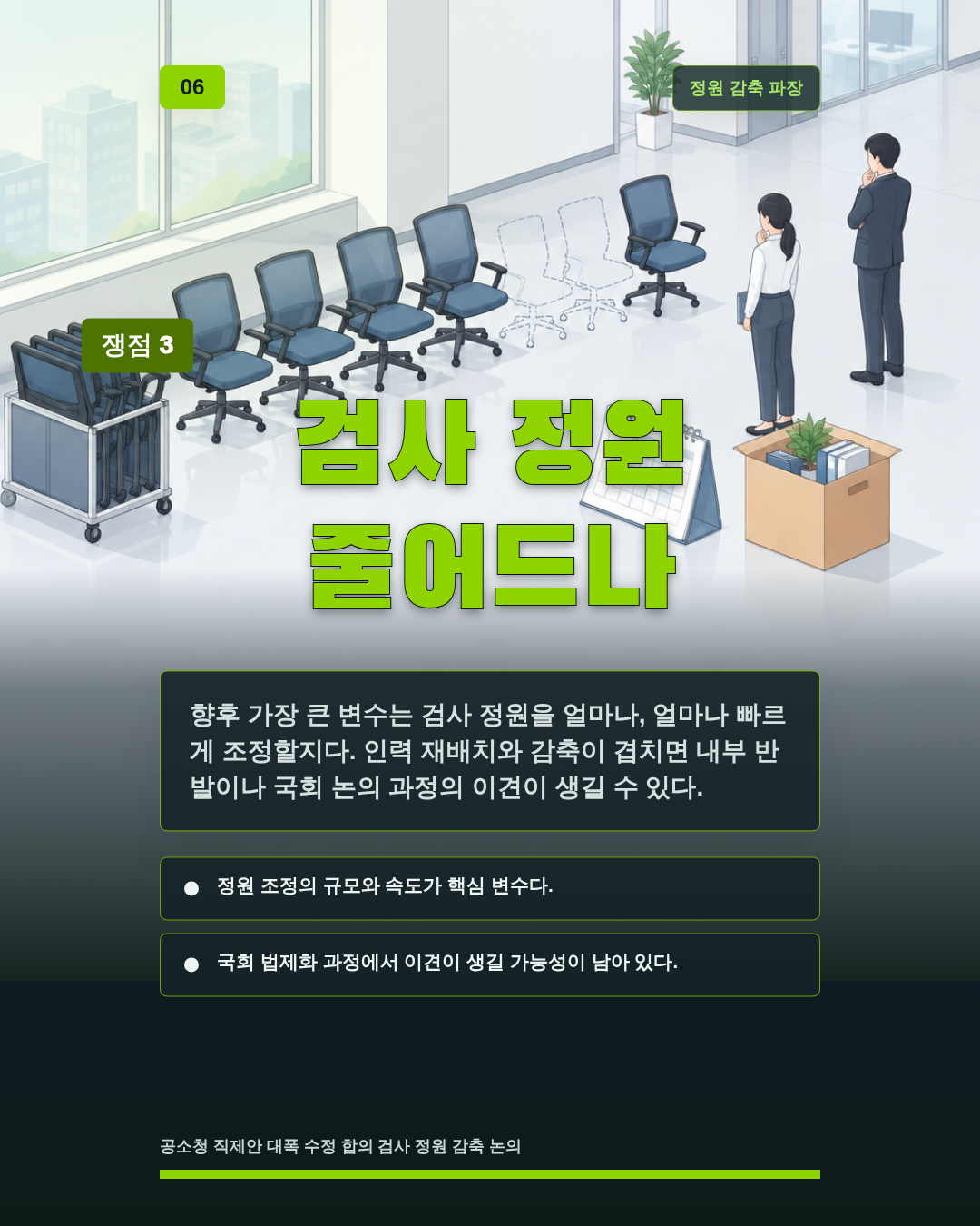 검사 정원 줄어드나
