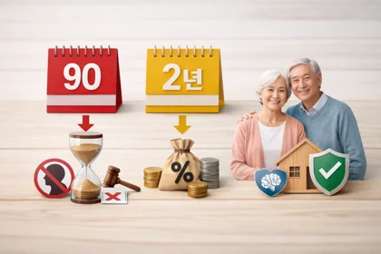 치매보험 면책기간과 감액기간 구조 설명11