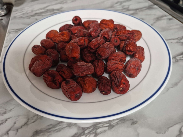 말린대추접시 출처/직접활영