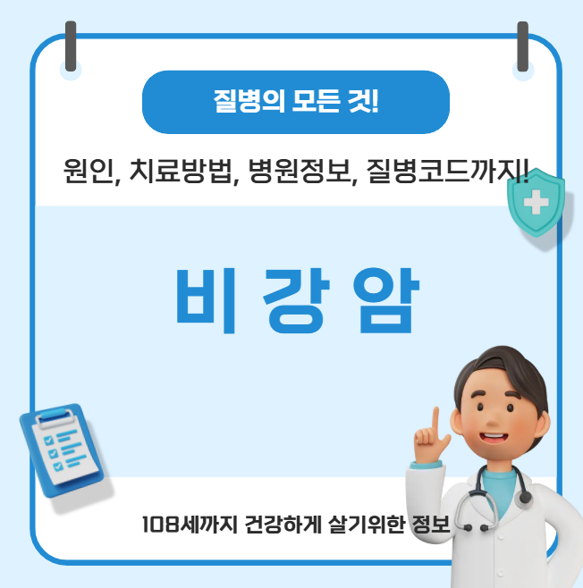 비강암의 모든 것(원인, 치료방법, 병원정보, 질병코드)
