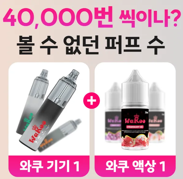 리필형 일회용 전자담배