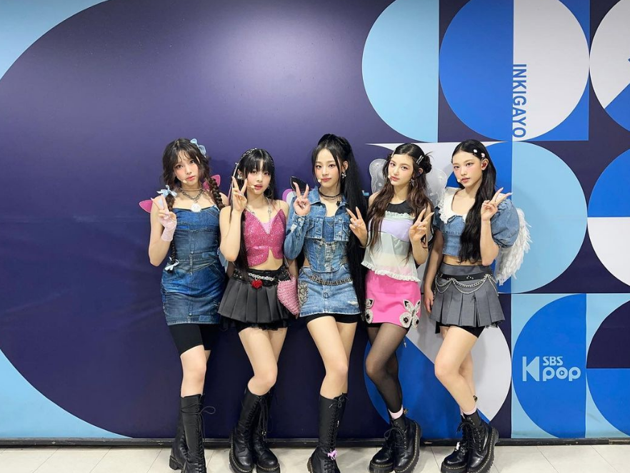 뉴진스인스타그램캡처