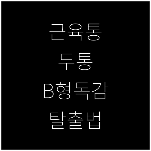 B형 독감 근육통 두통 원인과 빠른 ..