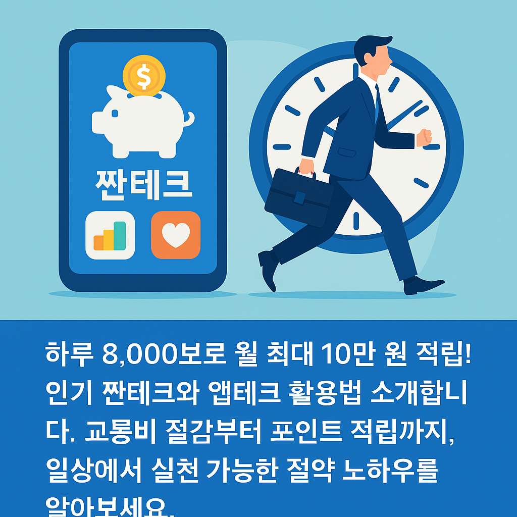 짠테크,앱테크