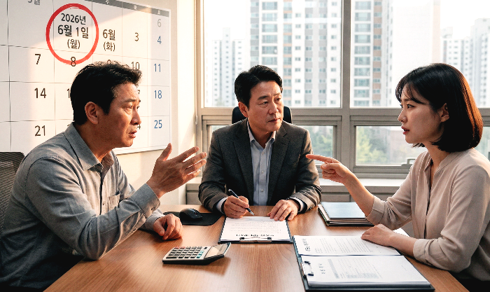 6월1일 잔금일 조율