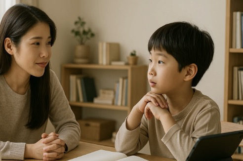 아이를 공감하는 엄마