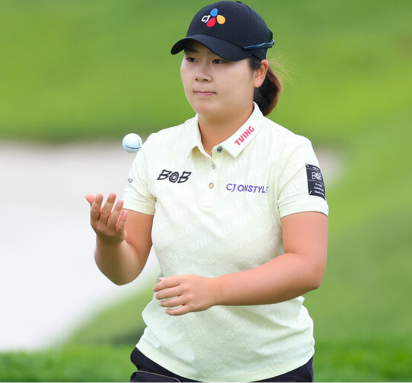 상금 1위 홍정민 프로