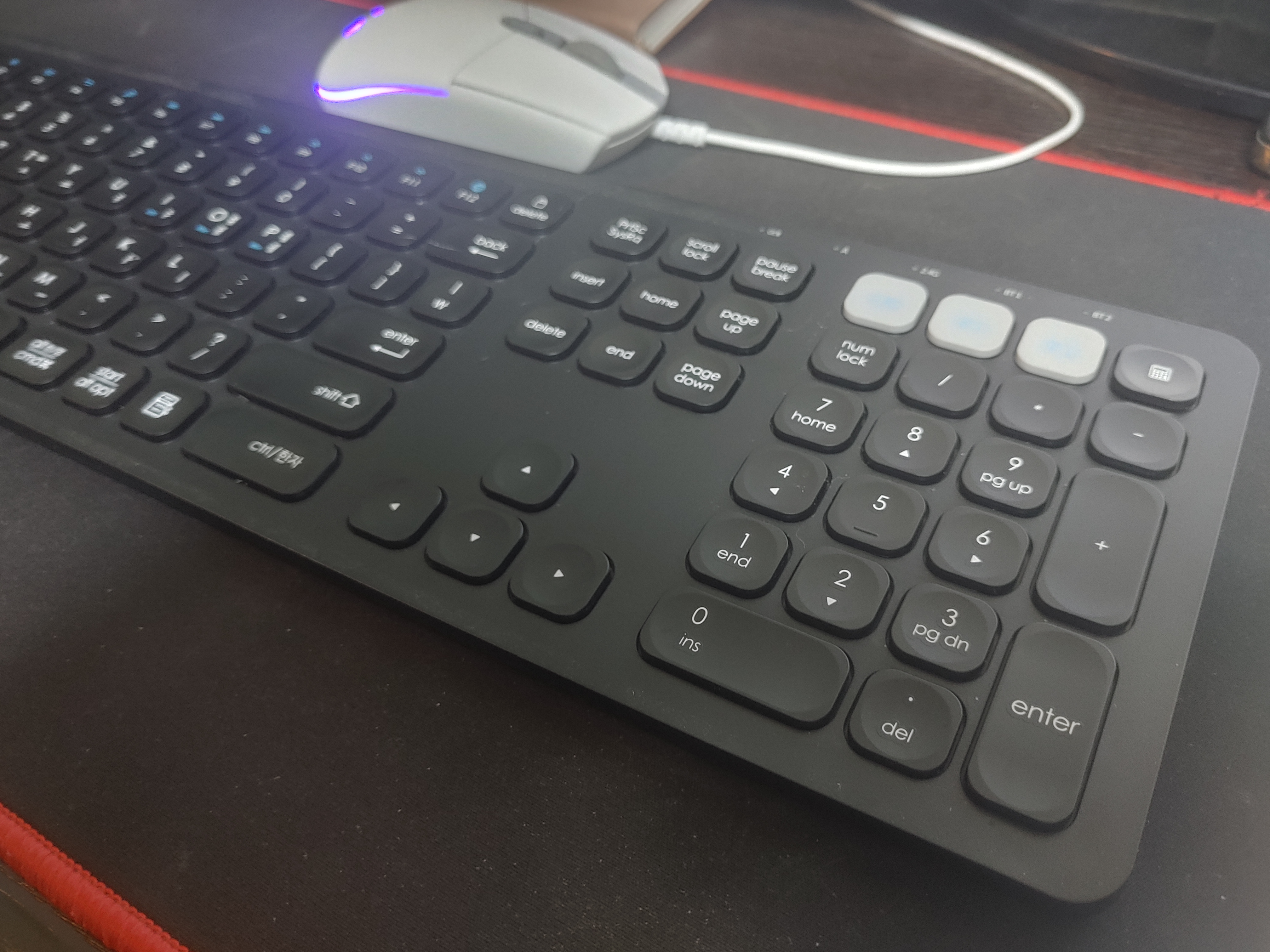 BK500 듀얼 무선 멀티페어링 키보드