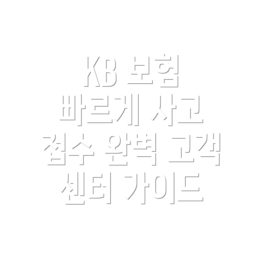 KB 다이렉트 자동차 보험