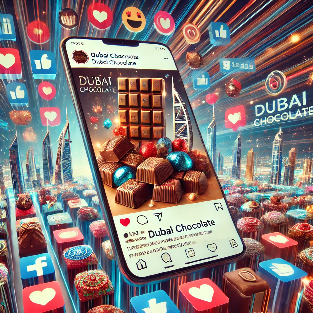 두바이 초콜릿 SNS