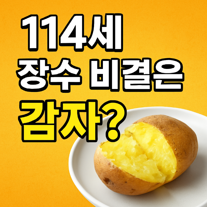 114세 미국 할머니의 장수 비결이 감자?! 요즘 유행하는 ‘생감자’ 먹는 법도 소개합니다!