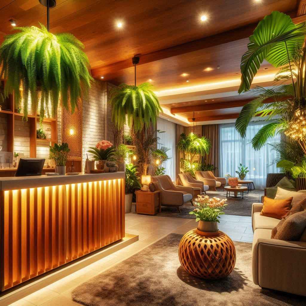 피부,체형관리 샵 배경