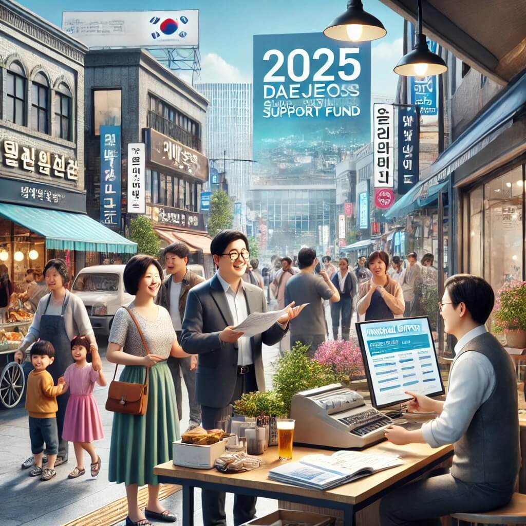 2025 대전 소상공인 경영회복 지원금 조건 확인하고 신청하기