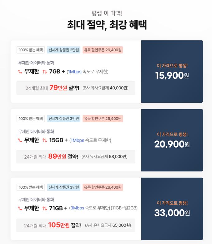 알뜰폰 허브 설날 이벤트 진행 정보 (2024)