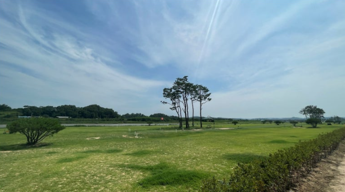 예천한천 파크골프장