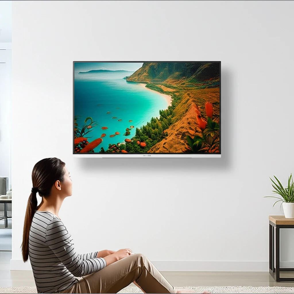 인테리어 끝판왕 와이드뷰 HDTV! 
