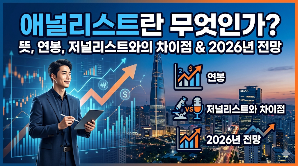 애널리스트란 무엇인가?