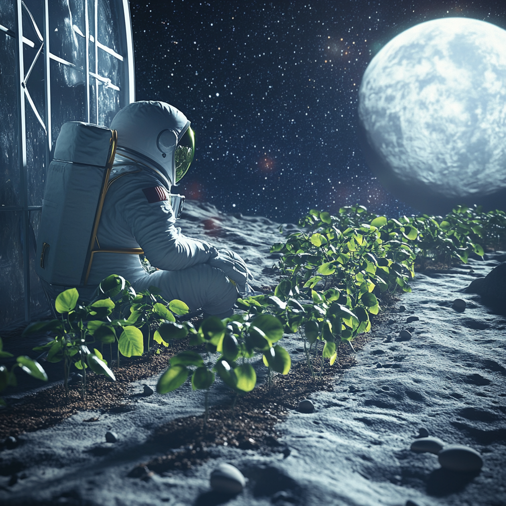 인간 없이 자동으로 작물 키우는 기술