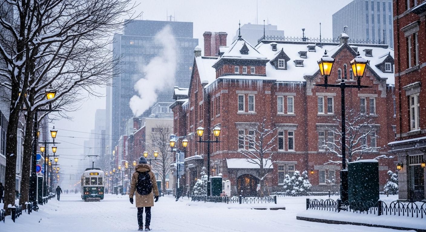 삿포로 겨울 자유여행