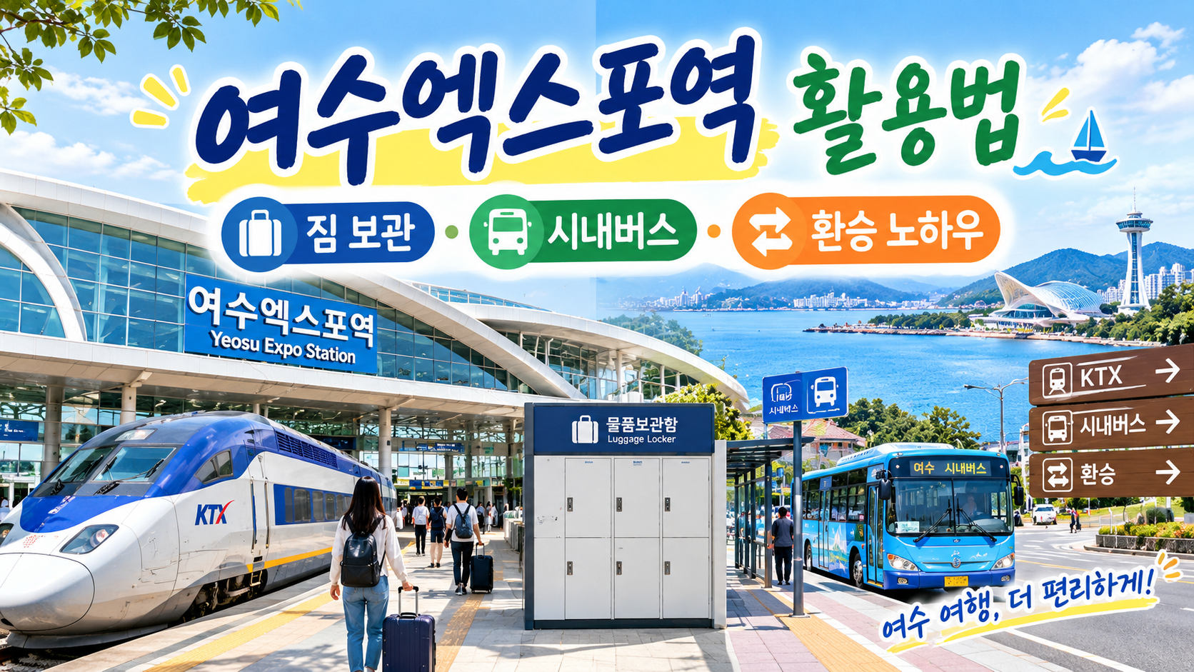 여수엑스포역 활용법
