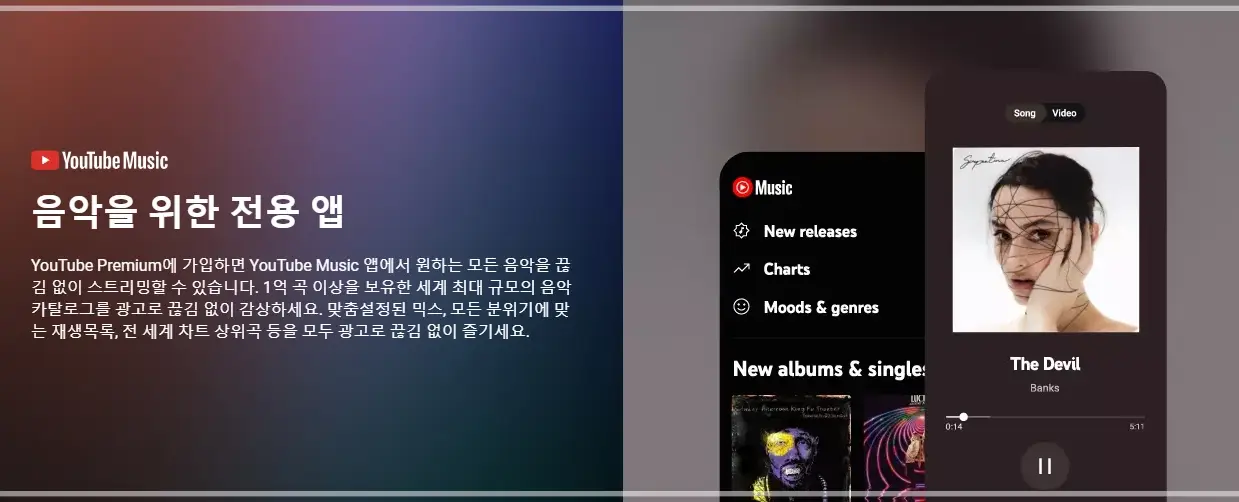 유튜브 프리미엄 가격 월 결제 비용 혜택 한 달 무료