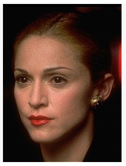 에비타 영화의 주인공 마돈나의 포스터