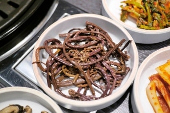 10월 제철음식 고사리