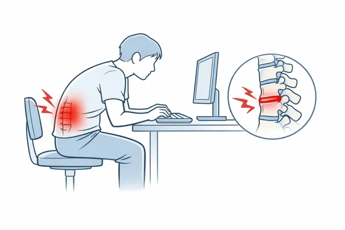 등 통증이 의심되는 병