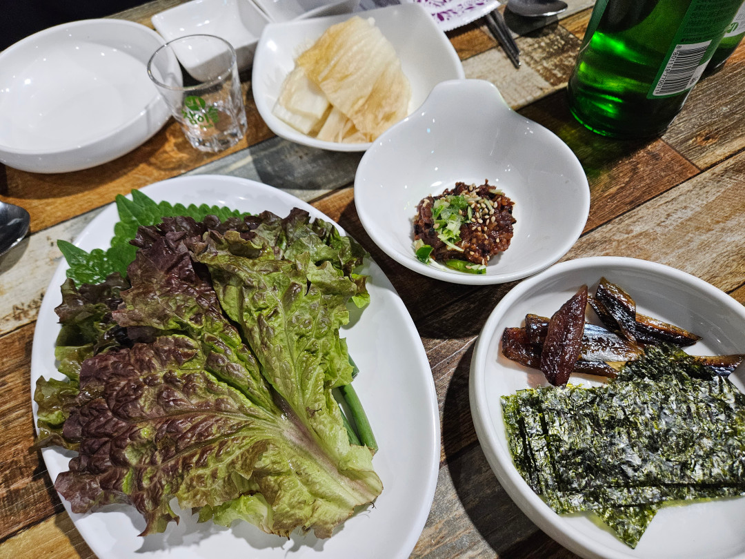 수산포차청해 밑반찬