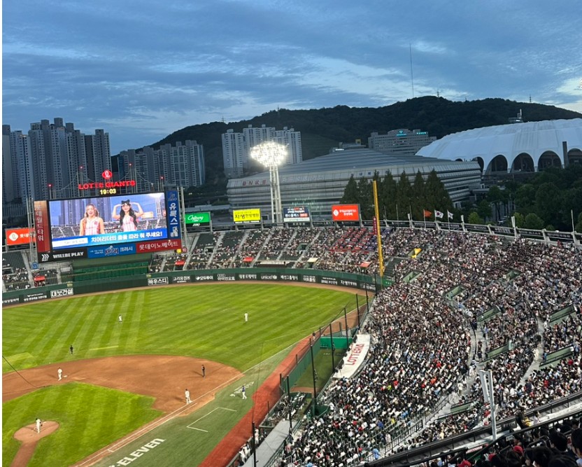 야구장 모습