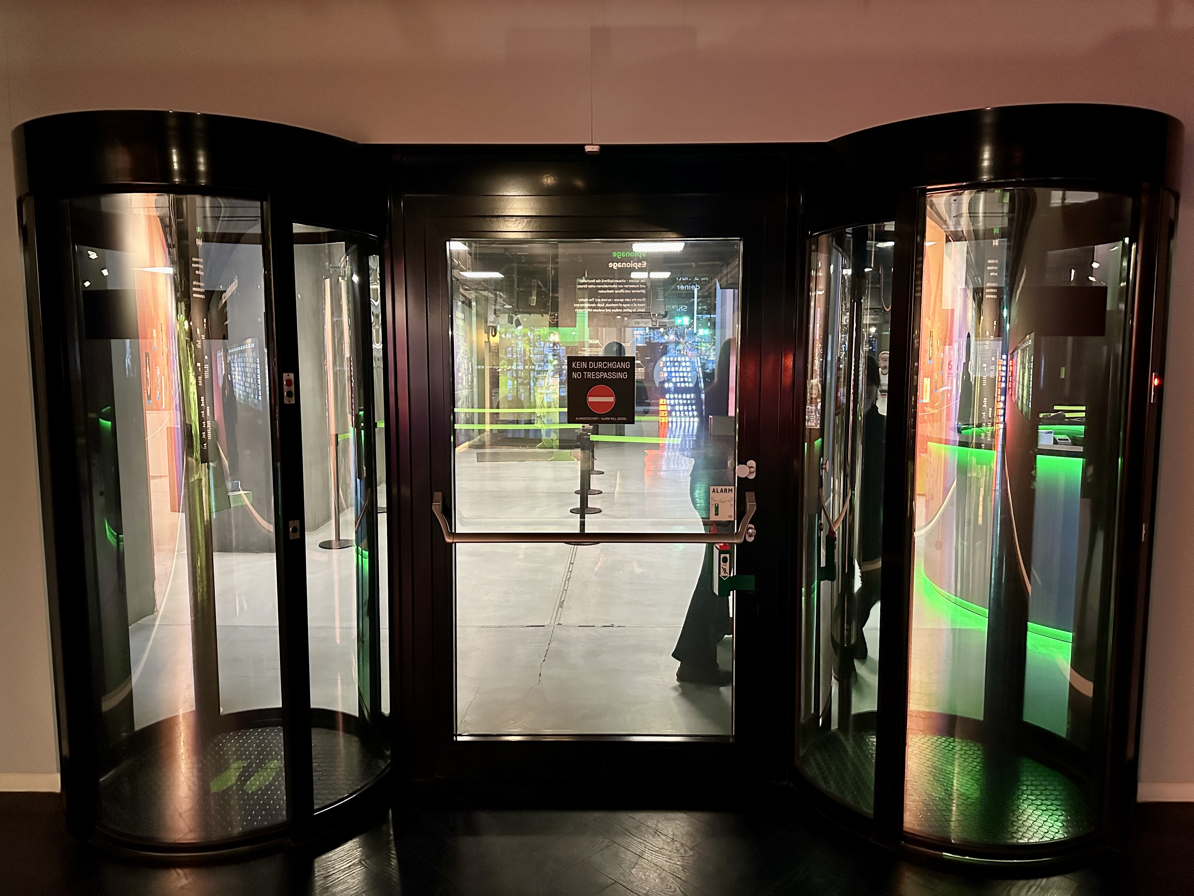 독일 스파이 박물관 입구