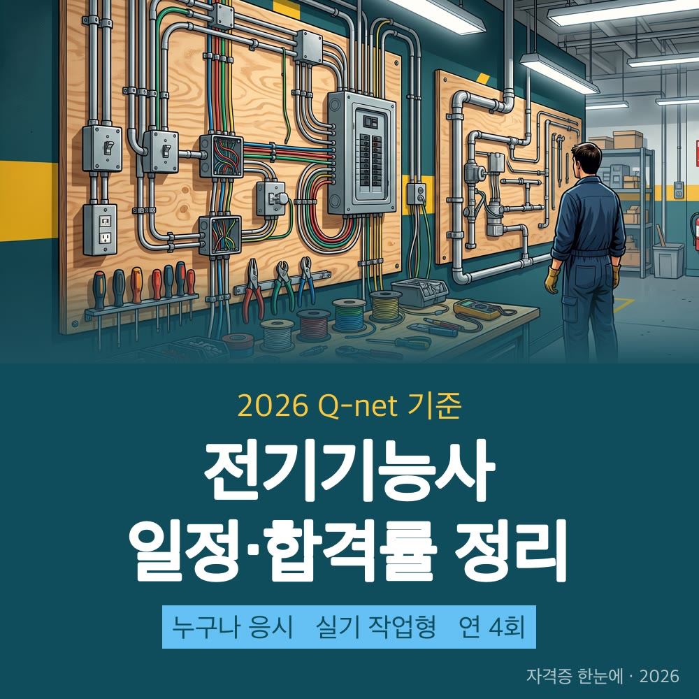 2026 전기기능사 시험일정