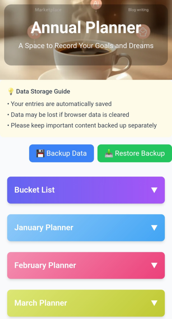 2025 BucketTimer