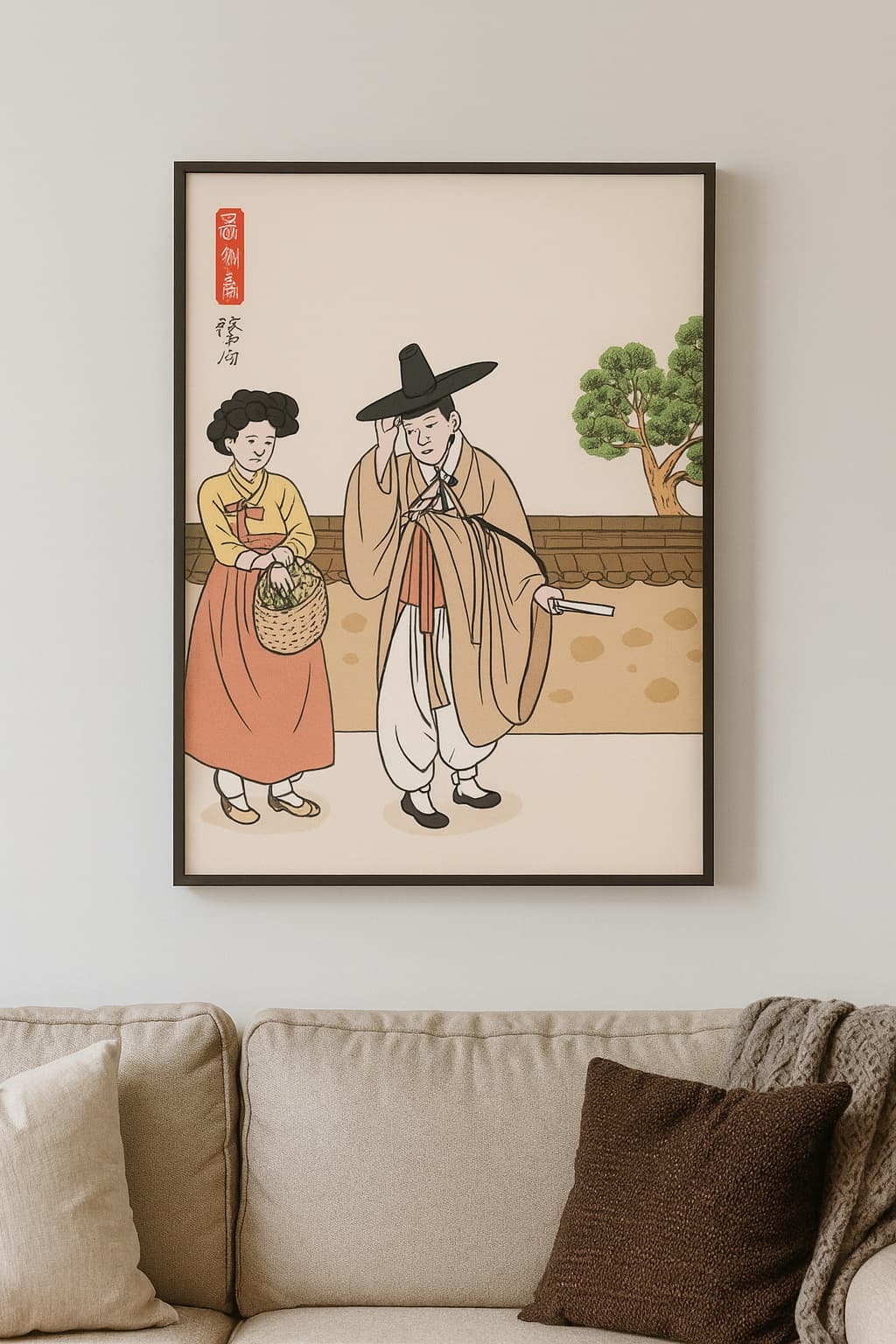 현대 민화 작가들이 재해석한 전통 민화 작품