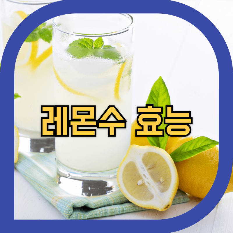 레몬물 이미지