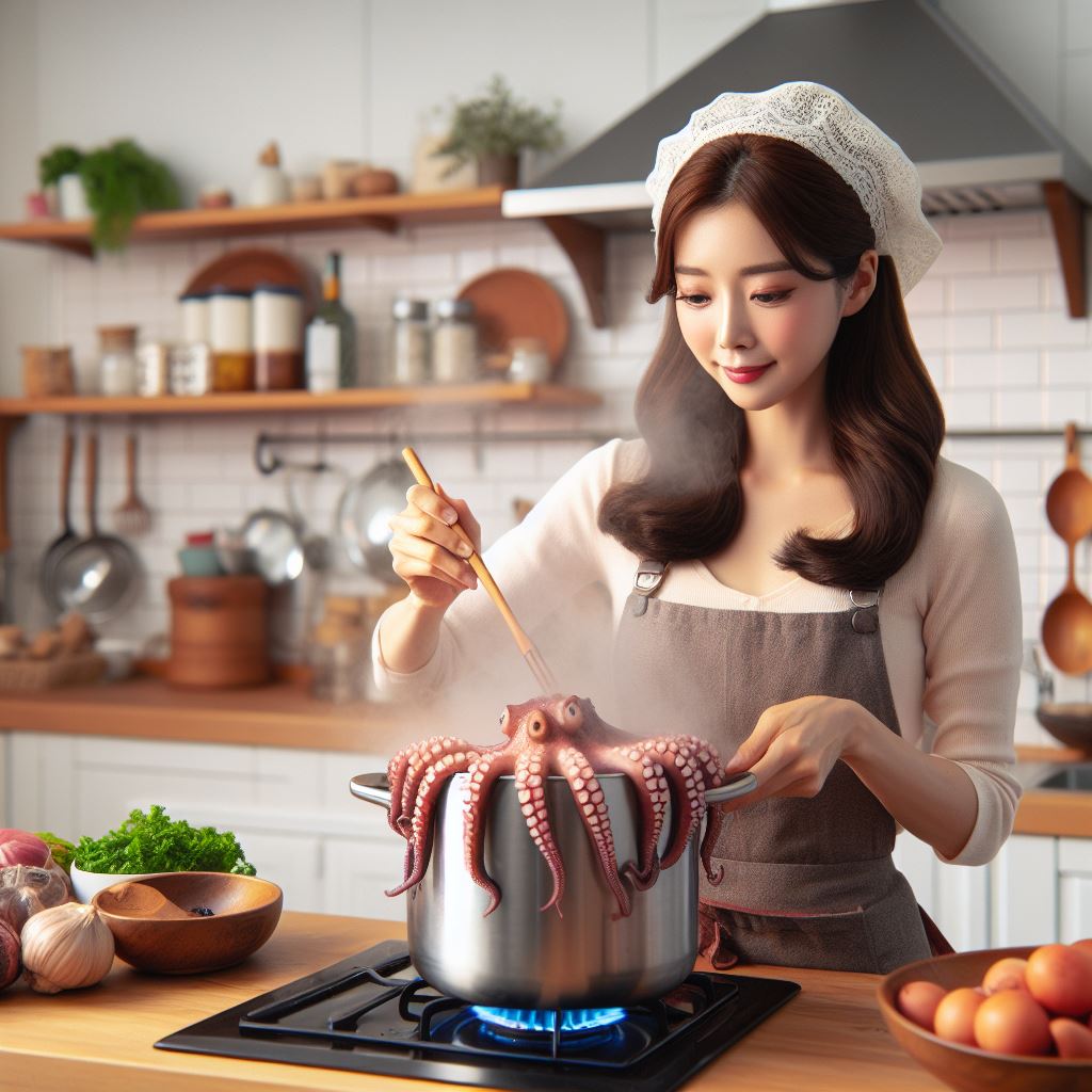 돌문어 삶는 시간과 문어 삶는법