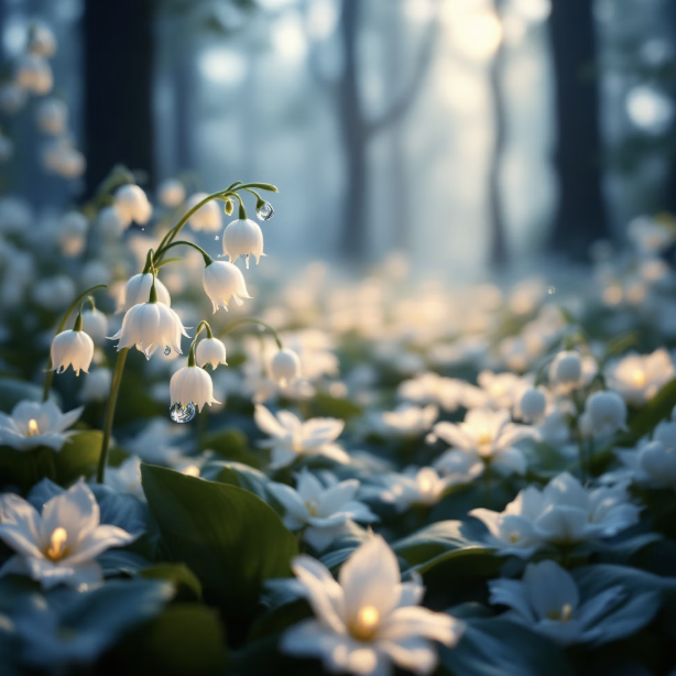 숲속 요정의 눈물