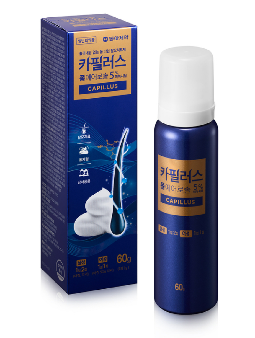 동아제약, 폼 타입 탈모치료제 출시