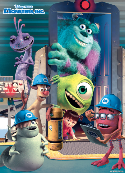 몬스터 주식회사 영화 포스터