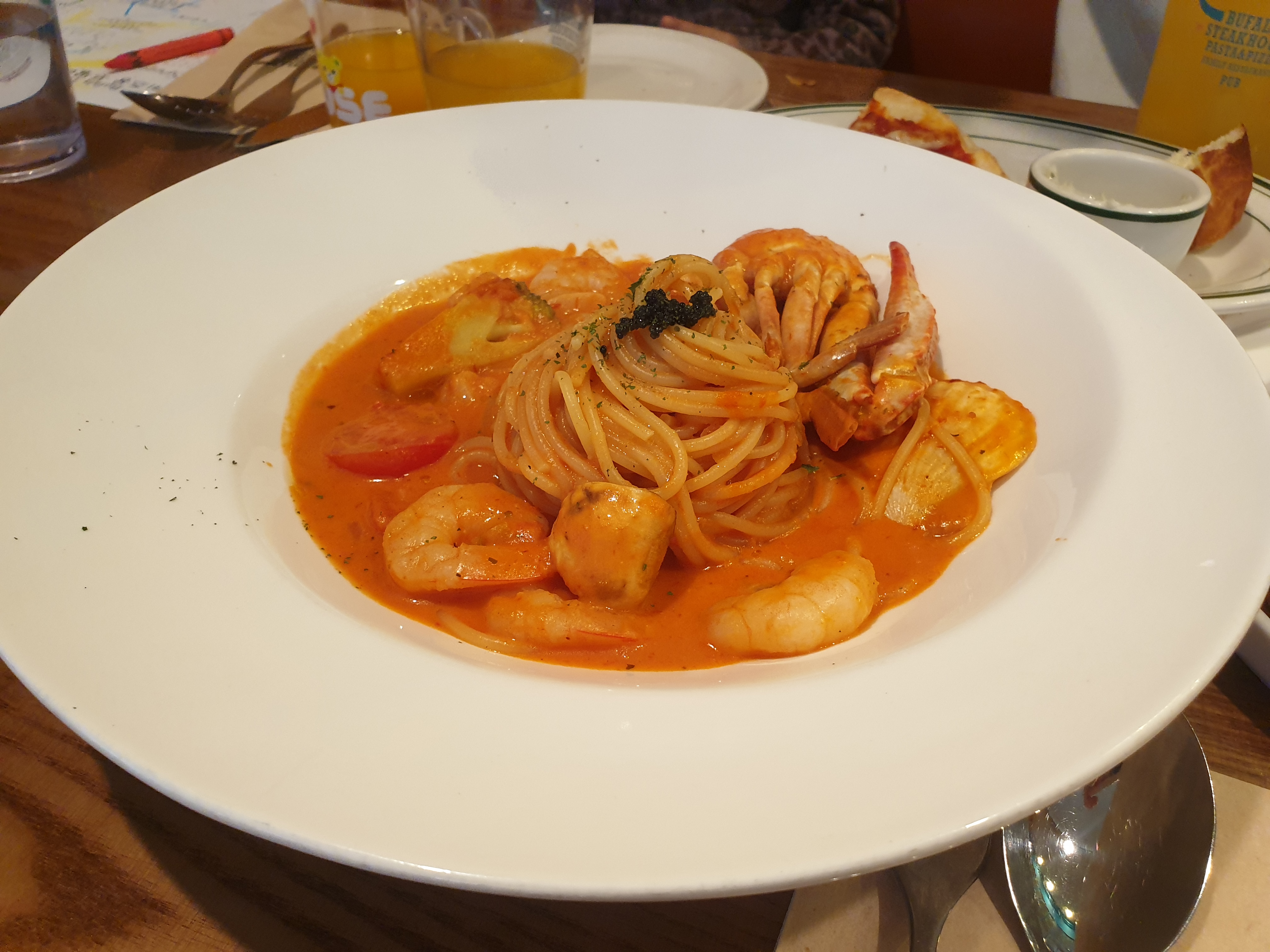 로제해물파스타