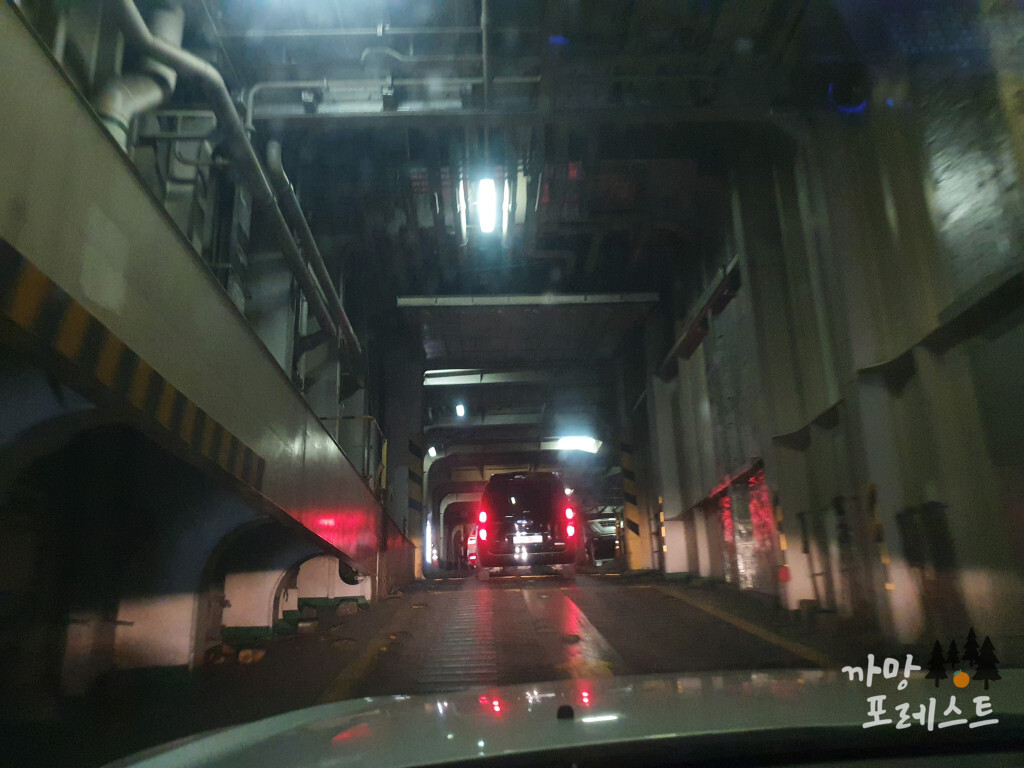 차량 내부 진입