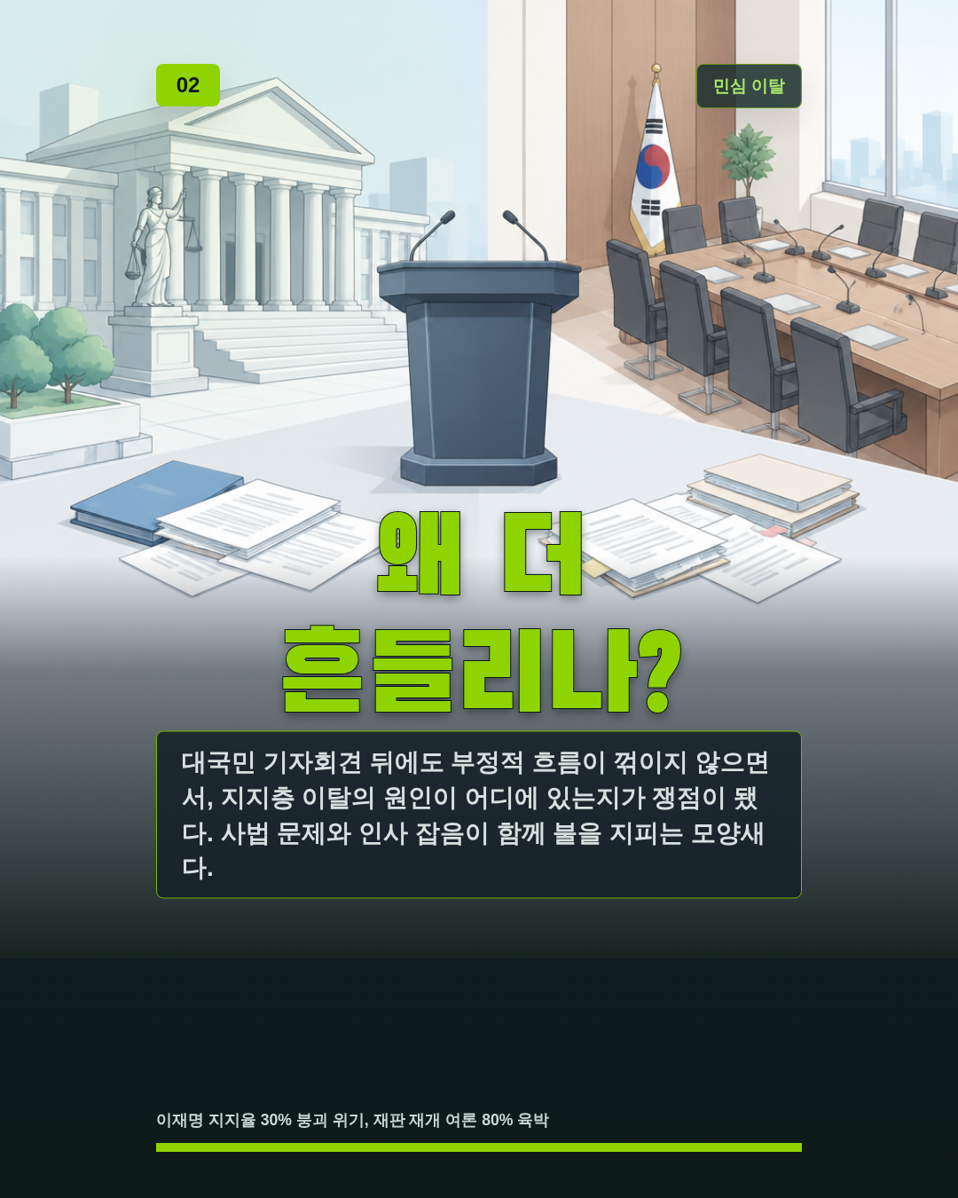왜 더 흔들리나?
