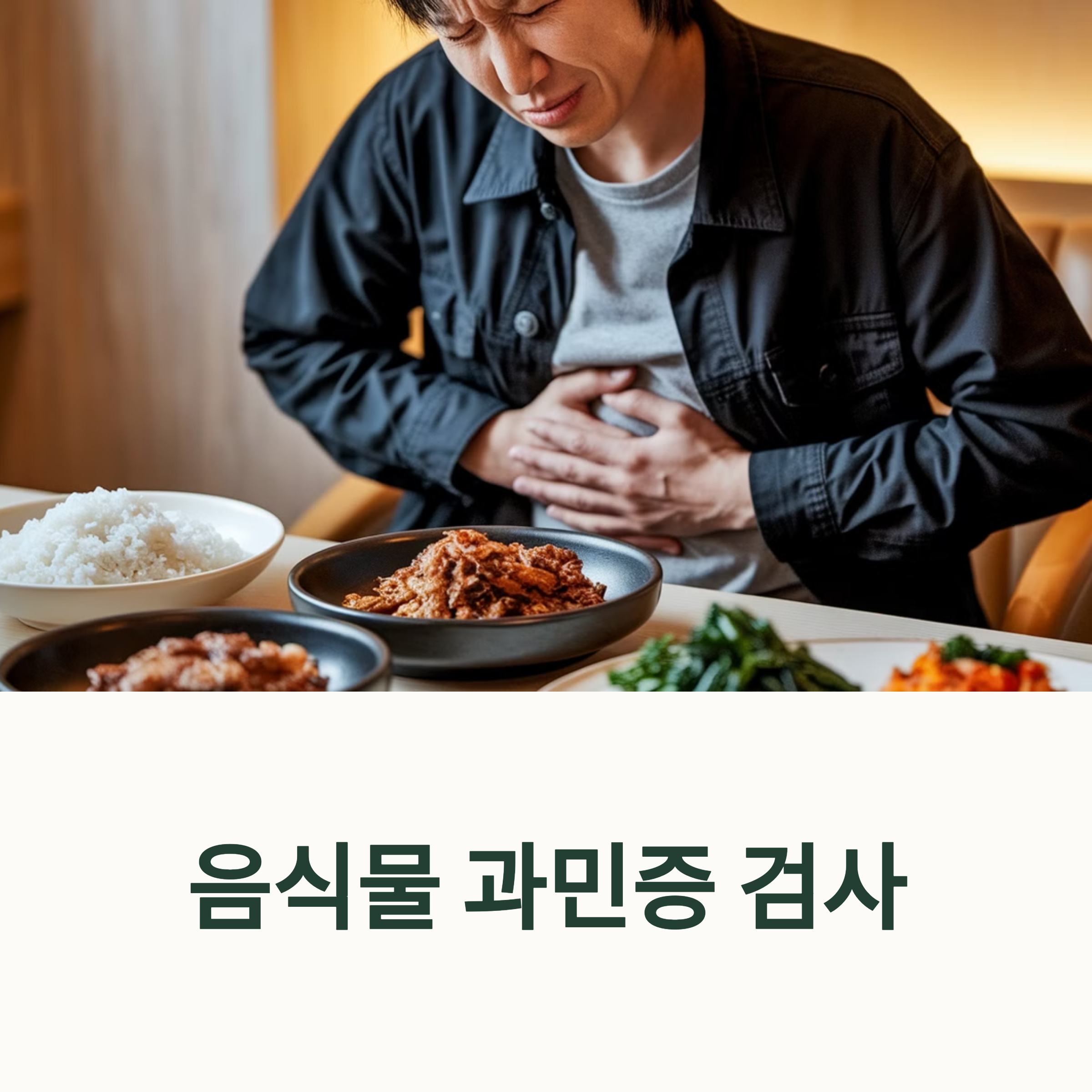 음식물 과민증 검사 가격 방법 증상 원인 병원